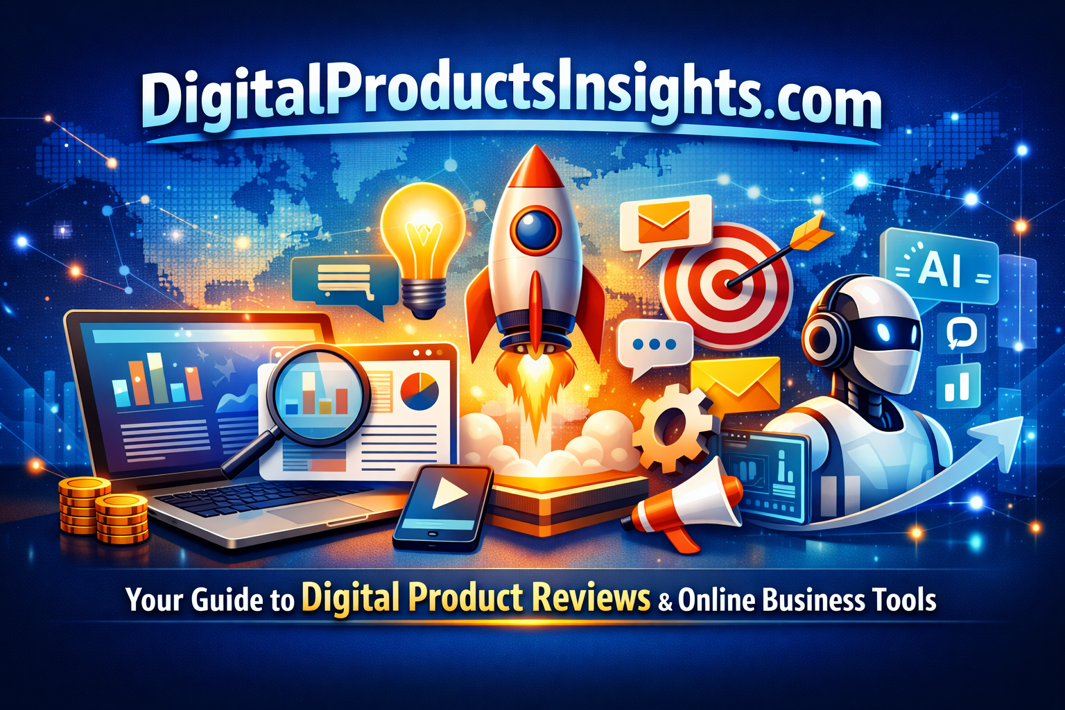 Digital Product Reviews & Online Business Tools